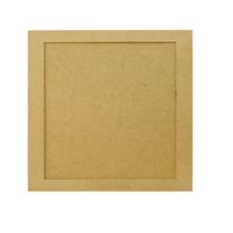 Kit 10 Quadro Quadrado com Moldura e Fundo Fixo 30x30 Mdf Madeira Kit 10 Quadro Quadrado com Moldura e Fundo Fixo 30x30 Mdf Madeira