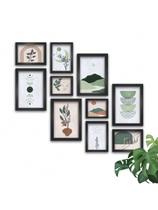 Kit 10 Quadros Decorativos Boho Deserto Verde Minimalista