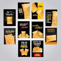 Kit 10 Quadros Pastel Frases Decorativo Pastelaria 21x15cm Kit 10 Quadros Pastel Frases Decorativo Pastelaria 21x15cm