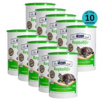 Kit 10 Ração Alcon Club Reptolife 270g