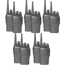 Kit 10 Rádios Walkie Talkie BF 777s - Athlanta