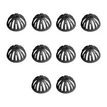 Kit 10 Ralos Semi Esférico Tipo Abacaxi 75Mm 3 Pol Diâmetro