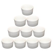 Kit 10 Ramekin Finger Food 90 Ml Porta Molho Creme Brulee - Armazém do E-commerce