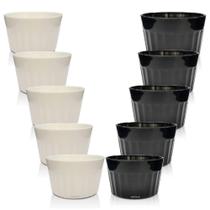 Kit 10 Ramequins Polipropileno - Tigela Ramequin Krystalon