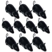 Kit 10 Ratos Grande Realista De Fricção Pegadinha Susto Pets Kit 10 Ratos Grande Realista De Fricção Pegadinha Susto Pets