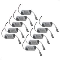 Kit 10 Reator Driver LED 18-25W 300mA Bivolt