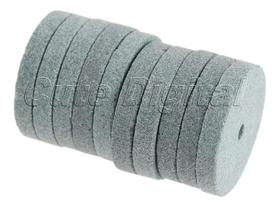 Kit 10 Rebolo Disco Polimento Limpa Acessório Micro Retifica Kit 10 Rebolo Disco Polimento Limpa Acessório Micro Retifica