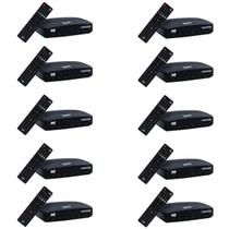 Kit 10 receptor digital satélite bedinsat bs9900s hd regional