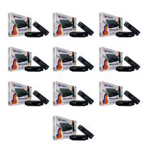 Kit 10 receptores digital de tv century sat hd - midiabox b7