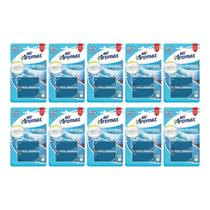 Kit 10 Refil para Bloco Sanitário Marine 56g Mil Aromas
