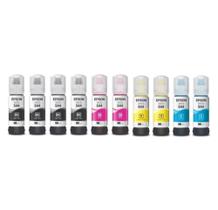 Kit 10 refil tinta original lacrada para t544 l3150 l3250 l3210 l3110 bmcy Kit 10 refil tinta original lacrada para t544 l3150 l3250 l3210 l3110 bmcy