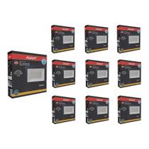 Kit 10 Refletor Avant Led Slim 50W IP65 Uso Externo Bivolt Kit 10 Refletor Avant Led Slim 50W IP65 Uso Externo Bivolt