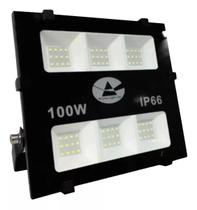 Kit 10 Refletor Holofote Led 100w Branco Frio Ip66 Bivolt Linha Industrial quadras galpão