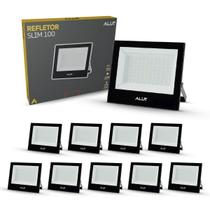 Kit 10 Refletor Led 100w 6500k Branco Frio Bivolt a prova d'água Cod: ALUT000701-10 Alut By Avant Kit 10 Refletor Led 100w 6500k Branco Frio Bivolt a prova d'água Cod: ALUT000701-10 Alut By Avant