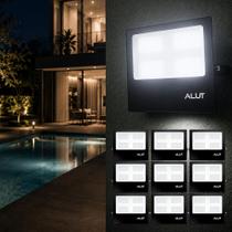 Kit 10 Refletor Led 200w 6500k Branco Frio Bivolt a prova d'água Cod: ALUT000702-10 Alut By Avant