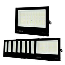 Kit 10 Refletor Led 400w Prova Dágua Holofote Branco Frio Kit 10 Refletor Led 400w Prova Dágua Holofote Branco Frio