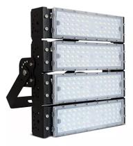 Kit 10 Refletor Torre Modular Led Linear Ferro Projetor 200w