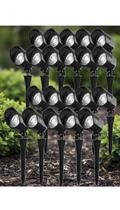 Kit 10 Refletores Espeto LED 7W Jardim Preto Kit 10 Refletores Espeto LED 7W Jardim Preto