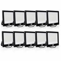 Kit 10 Refletores LED 150W Branco Frio Bivolt IP66 Slim Maxxy LED Kit 10 Refletores LED 150W Branco Frio Bivolt IP66 Slim Maxxy LED