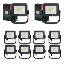 Kit 10 Refletores Led Floodlight Compact Core 10w 5000k Ip65 Ledvance Osram Kit 10 Refletores Led Floodlight Compact Core 10w 5000k Ip65 Ledvance Osram