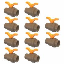 Kit 10 Registro Esfera Roscável 1 - Tigre