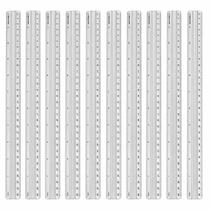 Kit 10 Régua Alumínio 30cm,Escolar Escritório Polegadas, Mm Kit 10 Régua Alumínio 30cm,Escolar Escritório Polegadas, Mm