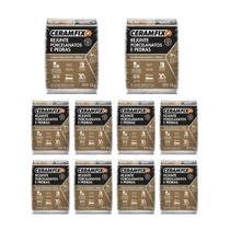 Kit 10 Rejunte Porcelanato E Pedra Cinza Classico Ceramfix Kit 10 Rejunte Porcelanato E Pedra Cinza Classico Ceramfix