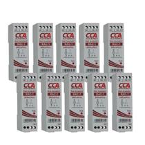 Kit 10 rele acoplador 24vca 1 contato reversivel sibratec