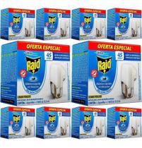 Kit 10 Repelente Raid Elétrico Tomada 10 Aparelho + 10 Refil