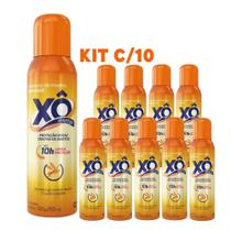 Kit 10 Repelentes Xô Inseto Aerossol 10h Alta Proteção 150ml