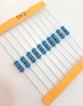 Kit 10 Resistor De Precisão 1k2 1/2w