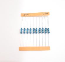 Kit 10 Resistor Precisão 24R 1/2w