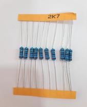 Kit 10 Resistor Precisão 2k7 1% 1/2W