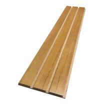 Kit 10 Ripado MDF Placas Decorativas 45x10cm Com Dupla Face LH Móveis