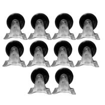 Kit 10 Rodinhas 75mm Ferro 3 Polegadas c Placa Fixa Kit 10 Rodinhas 75mm Ferro 3 Polegadas c Placa Fixa