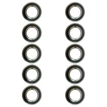 Kit 10 Rolamento Chavetado Electrolux Lm08 Lm06 Lte12 Lte09