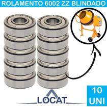 Kit 10 Rolamento de Esferas p/ Betoneira Mod. 6002ZZ Kit 10 Rolamento de Esferas p/ Betoneira Mod. 6002ZZ