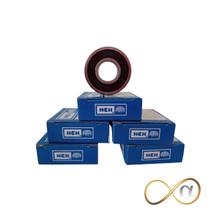 Kit 10 Rolamentos 6201 2RS-1/2 HCH Durabilidade e eficiência