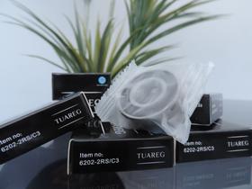 Kit 10 Rolamentos 6202 2 Rs C3 Esferas De Aço 15x35x11 mm Kit 10 Rolamentos 6202 2 Rs C3 Esferas De Aço 15x35x11 mm