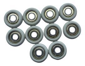 Kit 10 Roldanas Para Envidraçamento Manutenção E Reparo