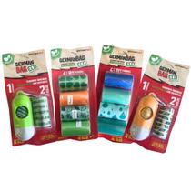 Kit 10 Rolos Cata Caca C/ Dispenser Bio Germanhart