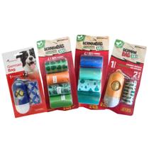 Kit 10 Rolos Cata Caca C/ Dispenser Bio Germanhart