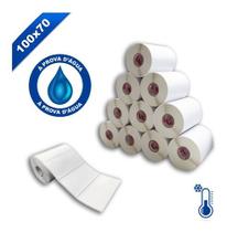 Kit 10 Rolos Etiqueta Couche 100x70 Elgin, L42, Argox, Zebra