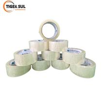 Kit 10 Rolos Fita Adesiva Transparente 45mmx100m Alta Performance e Embalagem Segura