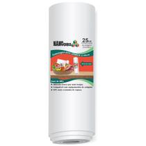 Kit 10 Rolos Nanocubos 25x500 Embalagens Sacos refil bobina com Ranhura Gofrada para Seladora a vácuo Kit 10 Rolos Nanocubos 25x500 Embalagens Sacos refil bobina com Ranhura Gofrada para Seladora a vácuo