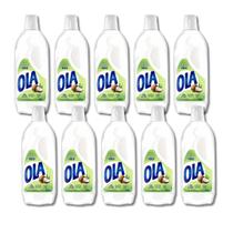 Kit 10 Sabão Liquido Lava-Roupas Ola Coco Ideal Para Roupas Claras e Delicadas 500ml