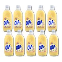 Kit 10 Sabão Liquido Ola Bebê Com Extratos Naturais de Camomila e Erva Doce 500ML cada