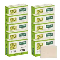 Kit 10 Sabonete de Coco Granado em Barra para Pele Mista e Oleosa 100g