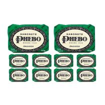Kit 10 Sabonete em Barra 90g Amazonian Óleo de Palma Vegetal Hipoalergênico Phebo