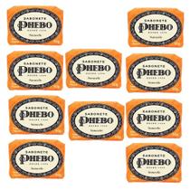 Kit 10 Sabonete em Barra Base Vegetal Naturelle Phebo 90g